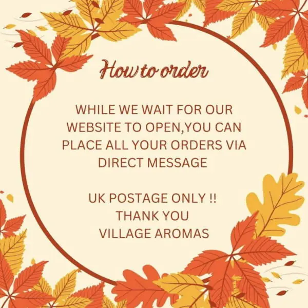 Order via Direct Message or Email